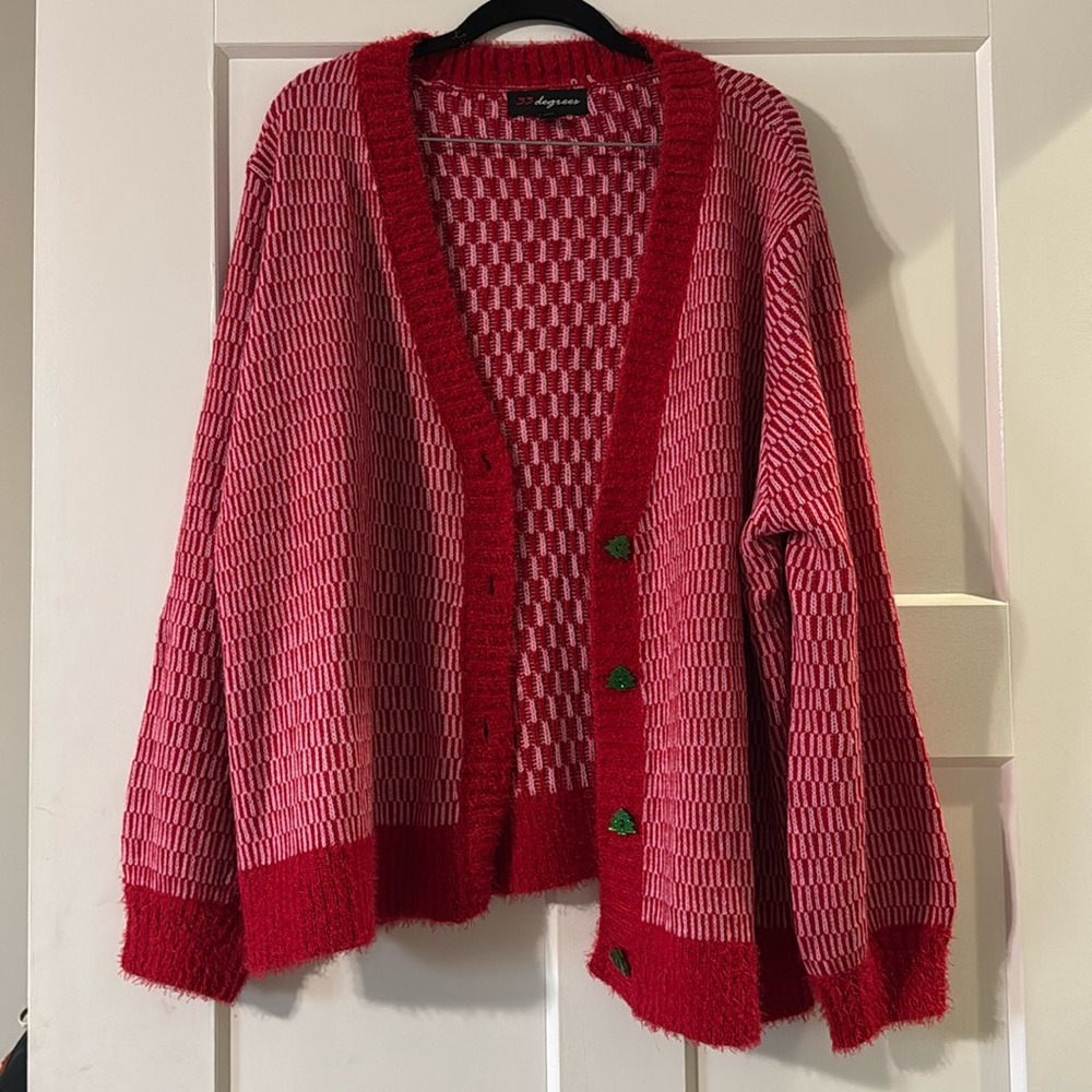 33 degrees Christmas cardigan